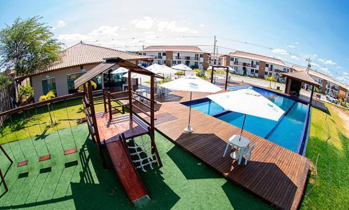 Apartamento Beira Rio No Condominio Brisas Do Lago 파울로 아폰소 외부 사진